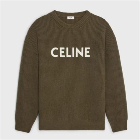 celine brown sweater|celine t shirt women's.